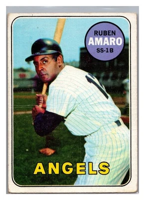 1969 Topps - High # Ruben Amaro #598 (pobre) Foto 1 de 2