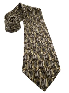 Vintage Stonehenge Cocktail Collection Champagne Necktie 100% Silk Made In USA  - Picture 1 of 9