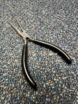 Vtg Craftsman 4517 5-1/2" precision needle-nose pliers, Japan, very nice - Image 1 of 4
