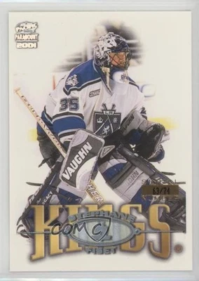 2000-01 Pacific Paramount Holo-Silver /74 Stephane Fiset #111 - Image 1 of 2