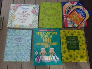 6 Readers Digest SONGBOOKS Songs w/ Lyrics Book 1970'S - Picture 1 of 5