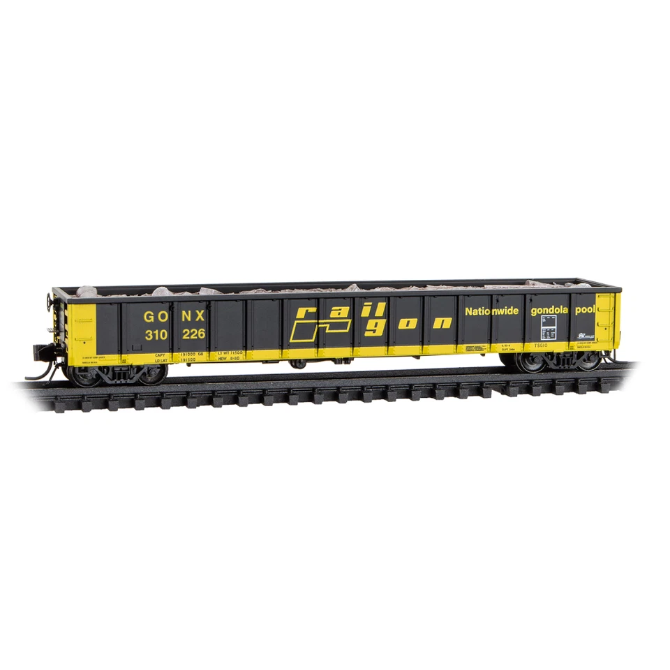 NIB MTL 17000010 52'6" Greenville 2494 Mill Gondola GONX #310173 N scale - Image 1 of 1