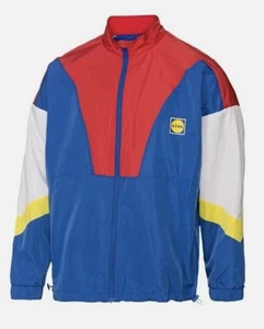 Lidl Adults Shell Jacket, festival Red/Blue/White/Yellow Size XL - BNWT - Picture 1 of 2