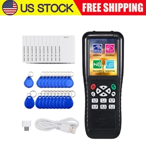 RFID Key Card Programmer Cloner NFC Kopierer IC/ID Leser Mobile APP Decodierung - Bild 1 von 12