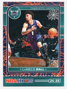 LAMELO BALL - 2024-25 Haunted Hoops #13 - Holo Webs Foil - Picture 1 of 2