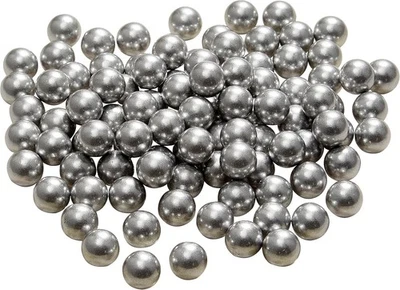 ALIEN PLAY 100 Rounds 50 Cal. Solid Aluminum Balls for Self Defense, 2.8 Gram Reusable .50