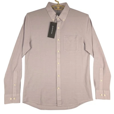 Western Rise Limitless Merino Button-Down Shirt Men's Size S Smoke NWT - Image 1 of 4