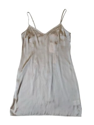 Vestido sin Mangas Plenty by Tracy Reese Cher Girasol Beige Satén Lencería Talla M Foto 1 de 4