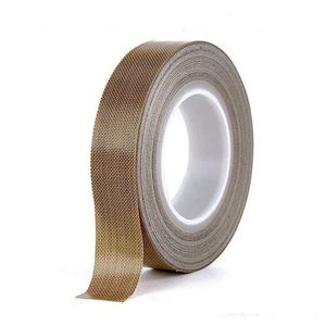 Teflonband, 1/2 Zoll x 33 Fuß x 0,18 mm Reibungsarmes Band Hochtemperaturkleber... - Bild 1 von 7