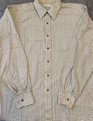Camisa a cuadros vintage St Michael Marks & Spencer para hombre 100 % algodón hecha en Reino Unido Foto 1 de 4