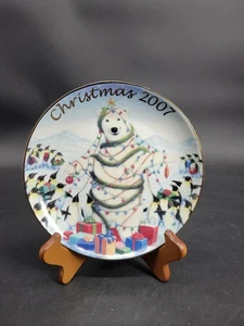 “Sharing The Holiday With Friends” 2007 Avon Porcelain Plate by Richard Cowdrey  - Picture 1 of 24