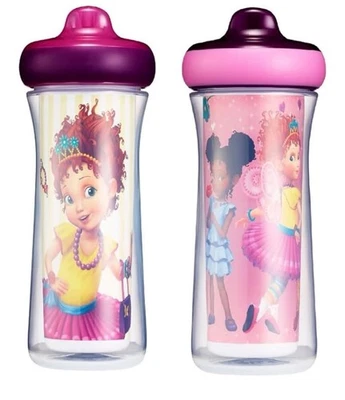 The First Years Disney Fancy Nancy Insulated Hard Spout. Pack Of 2 Sippy Cups - Image 1 of 4