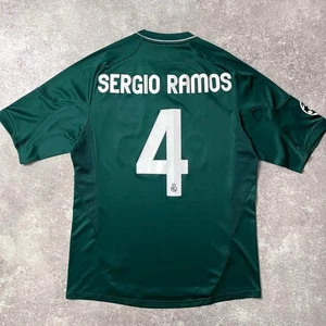 Ramos #4 Real Madrid 12/13 110th Anniversary 3rd Jersey Adidas Size L F/S Japan - Picture 1 of 20