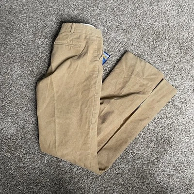 Pantalones de pana Club Monaco para mujer 0 28x32 color tostado corte boot acampanado ajustados tiro bajo usados en excelente estado Foto 1 de 4