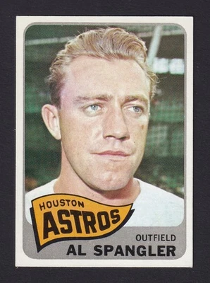 1965 Topps Card #164 Al Spangler  Houston Astros NMT or better - Image 1 of 2