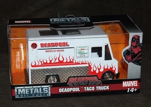 Jada Hollywood Rides 1:32 Scale Diecast Car: DEADPOOL TACO TRUCK - Picture 1 of 3