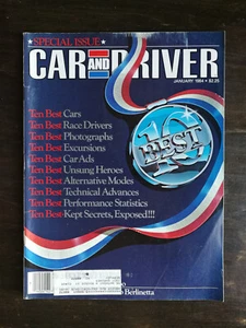 Revista Car & Driver enero 1984 especial los 10 mejores - Camaro Berlinetta 1022 - Imagen 1 de 2