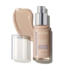 REVLON Illuminance Skin Caring Liquid Foundation 1 fl oz/ea, 217 Beige - Picture 1 of 12