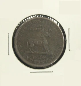 HT-25 1834 Hard Times Token - the Constitution as I Understand it (57837) - Picture 1 of 2