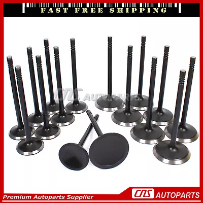 Intake Exhaust Valves Fits Dodge Ram Dakota Durango Chrysler Aspen Jeep 4.7 SOHC - Image 1 of 2