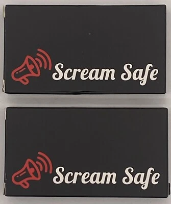 Scream Safe Personal Protection Alarm - Two Devices - Image 1 of 3
