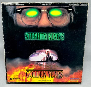 Coffret Laserdisc LD STEPHEN KING’S GOLDEN YEARS VO ENGLISH NTSC - Photo 1/3
