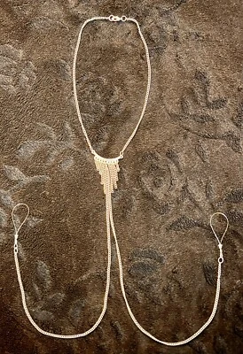  Non Piercing Nipple Rings, Nipple Jewelry,  Nipple Chain - Image 1 of 4