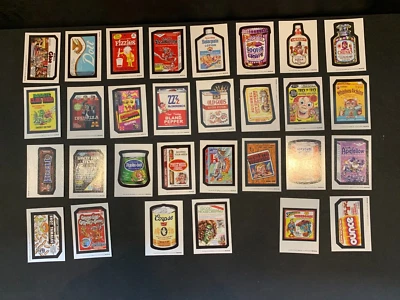 2018 Topps Wacky Packages Old School Series 7 Complete Black Ludlow Back Set - Image 1 of 2