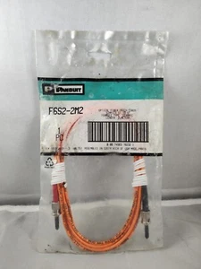 Panduit F6S2-2M2 Optical Fiber Patch Cord Simplex Ceramic 2 Meters - Picture 1 of 5
