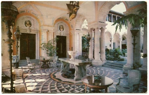 Standard Chrom Postkarte - Miami, Florida - Dade County Kunstmuseum (1956) - Bild 1 von 2