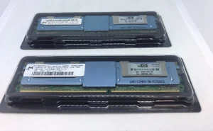 HP 398708-061 8GB ECC Server Memory Kit (2 x 4GB) PC2-5300 SDRAM DDR2 667Mhz - Picture 1 of 3