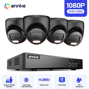 ANNKE 1080P CCTV Camera System 3K Lite 8CH H.265+ DVR Color Night Vision Outdoor - Picture 1 of 12