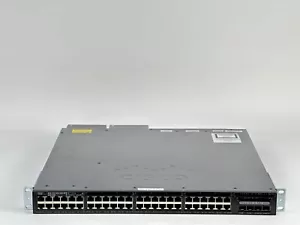 Cisco Catalyst WS-C3650-48FD-L Ethernet Switch PoE+ 48x 1GbE 2x 10GE SFP+ 2x PSU - Picture 1 of 11