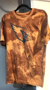 NIKE Arizona Cardinals NFL Fleece Men's T-shirt shirt Two Tone Brownv 4XL - Picture 1 of 3