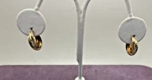 14kt Gelbgold Twist Creolen 973576-1 - Bild 1 von 6