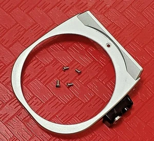 Genuine CANON AE-1 Program Front Name Plate Cover ASSY w/ 4 Screws Repair Parts - Picture 1 of 2