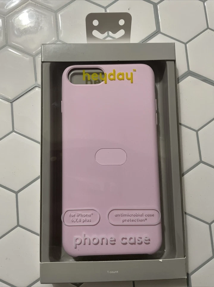 Funda de teléfono heyday para Apple iPhone 6, 7, 8 Plus silicona rosa pastel Foto 1 de 1