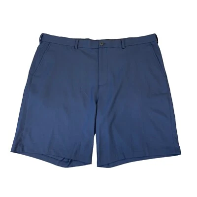 Pantalones Cortos Saks Fifth Avenue Performance Para Hombre 40 Azul Tiburón Frente Plano con Bolsillos Foto 1 de 4