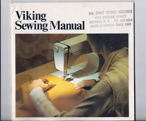 Vintage Viking Sewing Manual- lot's of helps and info - Picture 1 of 4