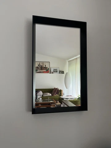 Modern Rectangular Wall Mirror Deep Frame Cover