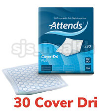 Attends Cover Dri Plus 80 x 90  Pack Of 30 Incontinence Bed Pads