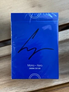 Mono - Xero Chroma Edition Playing Cards. Luke Wadey - SIGNED. Printed by USPCC - Picture 1 of 9