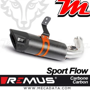 Silencieux Remus Sport Flow Carbone Homologué KTM 390 Adventure 2020 - Imagen 1 de 2