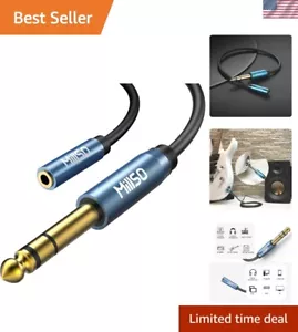 1/4 to 3.5mm Headphone Adapter TRS 6.35mm 1/4 Male to 3.5mm 1/8 Female Stereo... - Picture 1 of 9