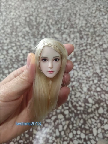 SUPER DUCK 1/6 SDH028D Girl Head Sculpt For 12" Phicen TBL JO Female Figure Body Cover