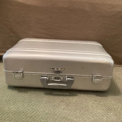 Maletín combinado vintage Halliburton Zero forrado de aluminio maletín equipaje Foto 1 de 4