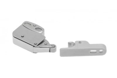 PUSH TO OPEN CATCH Cupboard Cabinet Door Spring Loaded Touch Release Mini Tip - Image 1 of 4