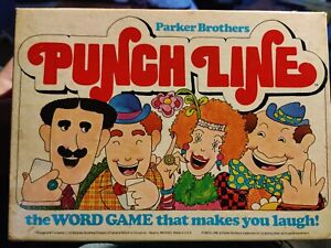 Vintage 1978 Punch Line Game By Parker Brothers