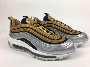 Nike Air Max 97 SE Vast Gray Gold Metallic Women’s Size 5.5 *B* GRADE NEW - Picture 1 of 7
