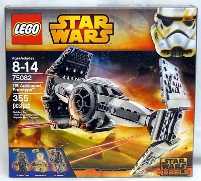 Lego 75082 Star Wars TIE Advanced Prototype 355 pcs NIB - Image 1 of 4